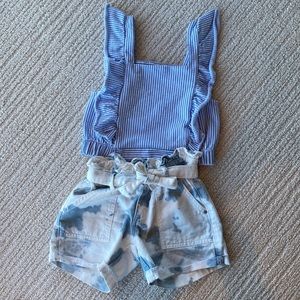 Package sale joes kids shorts & Zara tank size 11-12